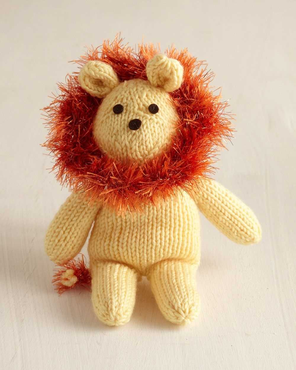 Free lion knitting pattern