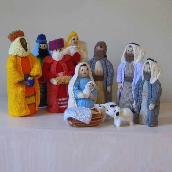 Free nativity knitting patterns to download