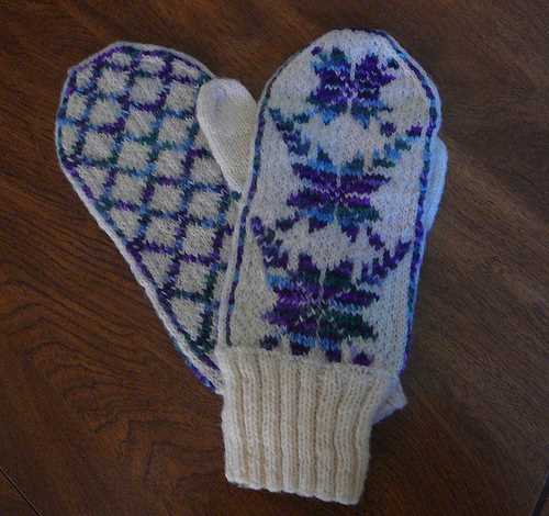 Free norwegian mitten knitting patterns