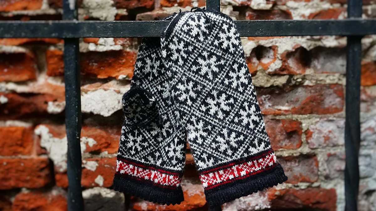 Free norwegian mitten knitting patterns