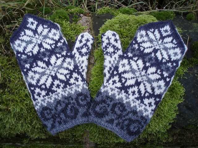 Free norwegian mitten knitting patterns