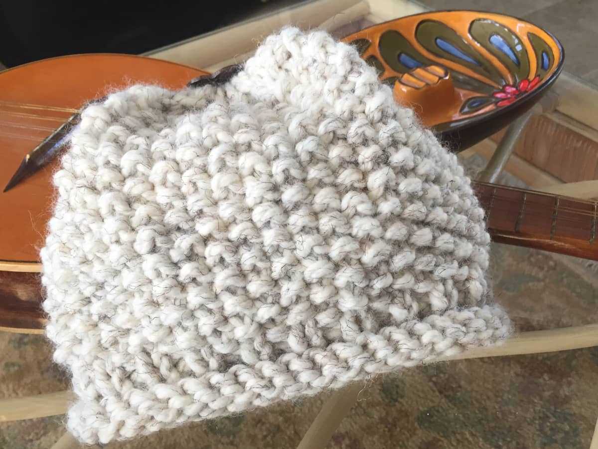 Free pattern knit hat circular needles