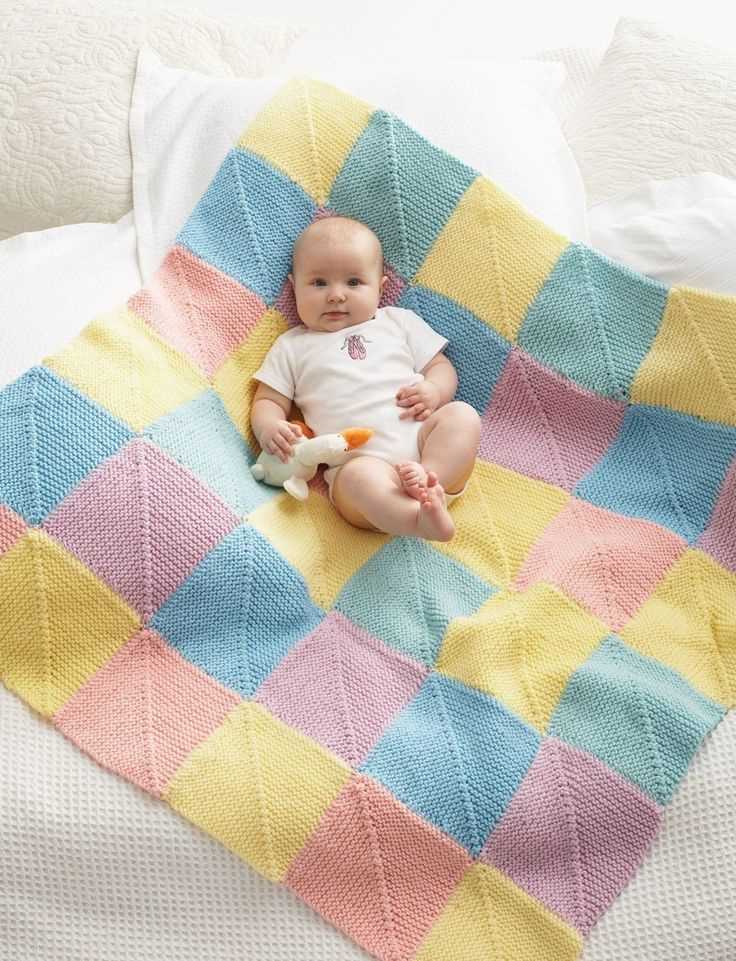 Free patterns for knitted baby blankets