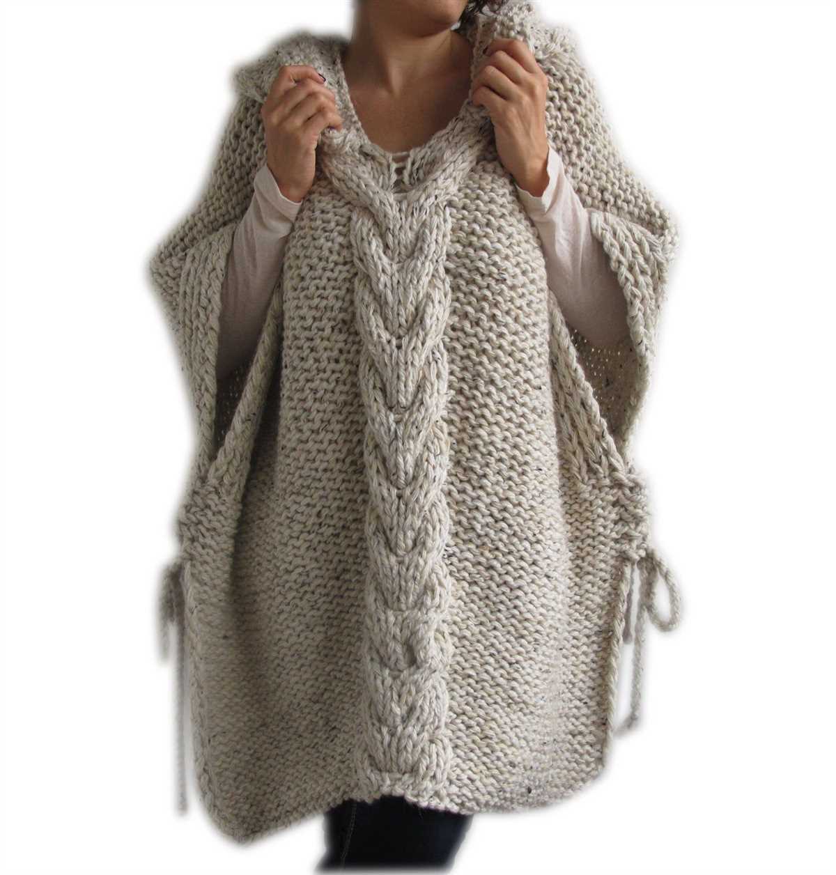 Free poncho knitting patterns nz