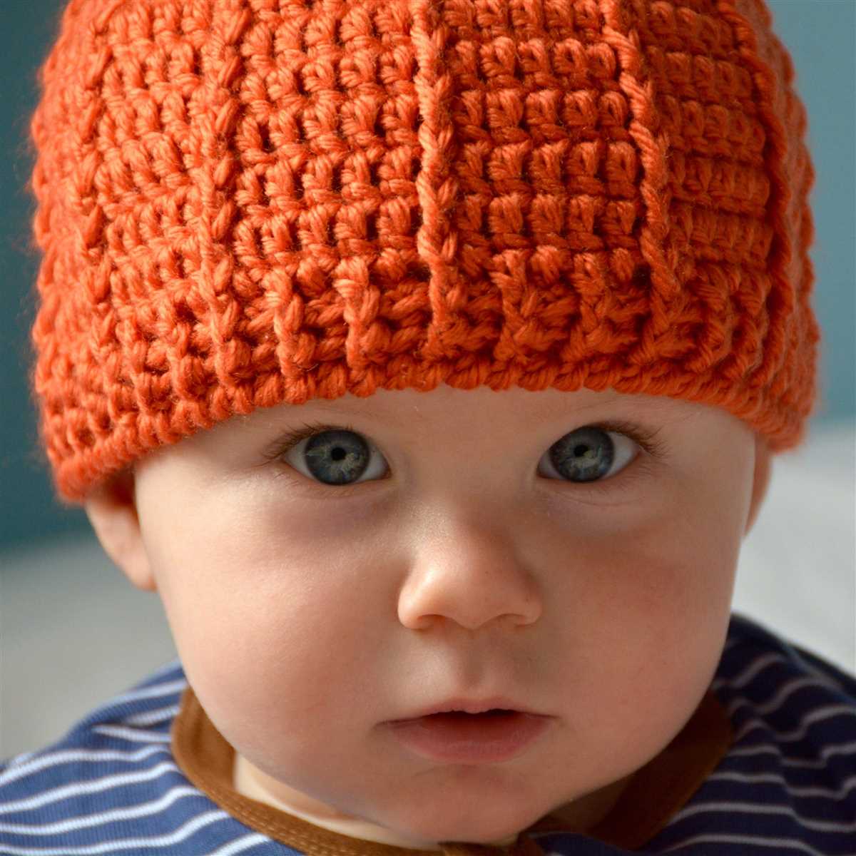 Free pumpkin hat knitting pattern