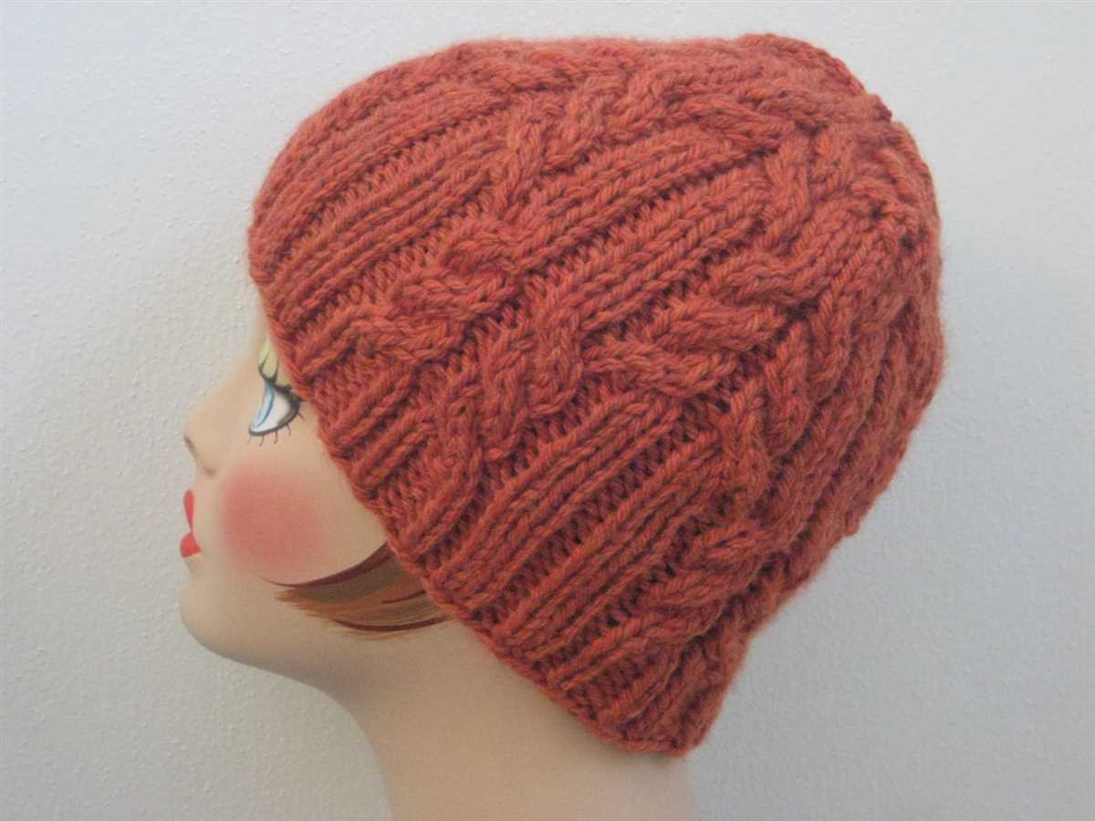 Free super bulky knit hat pattern