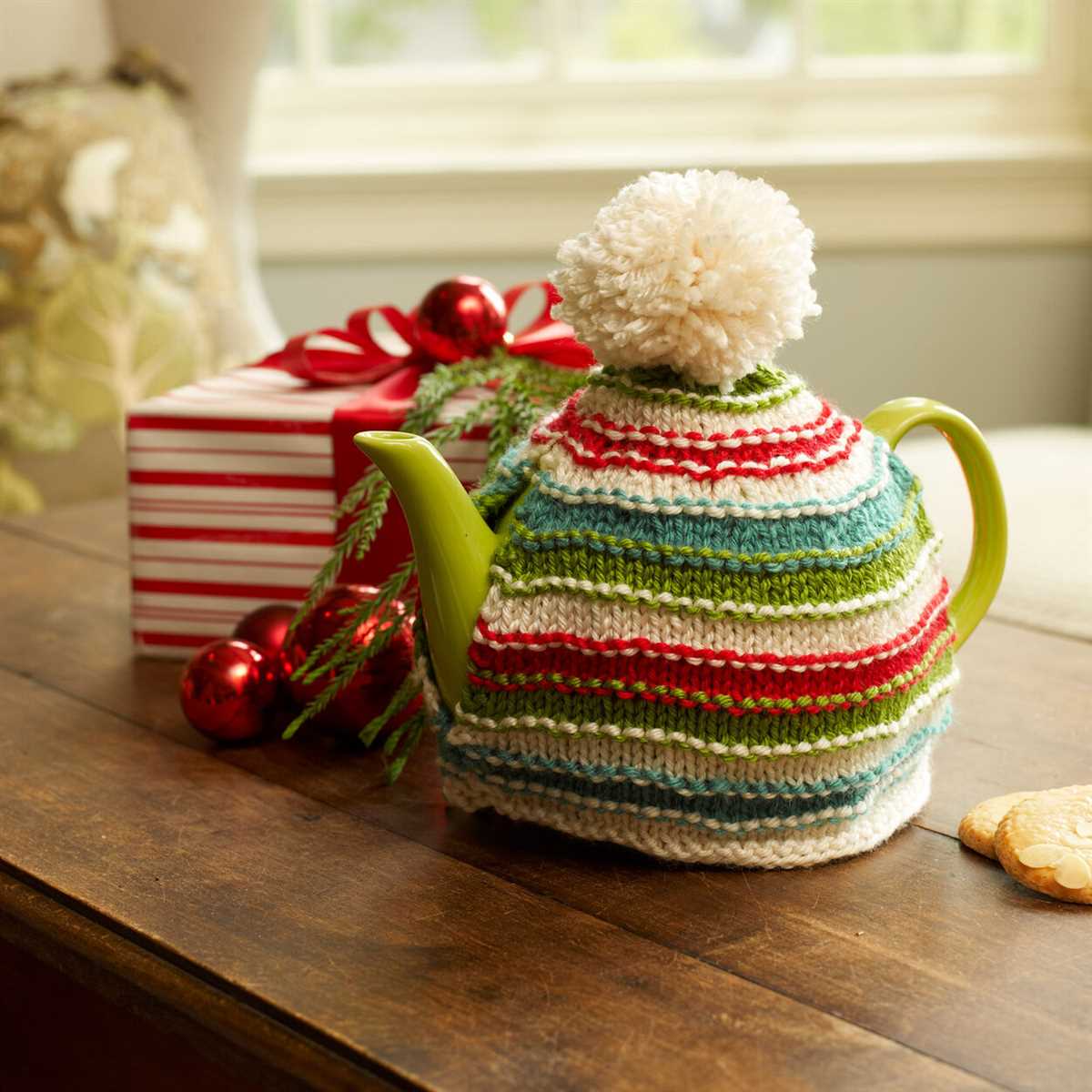 Free tea cosy knitting pattern