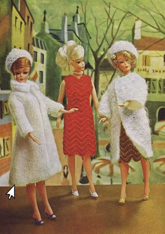 Free vintage doll knitting patterns