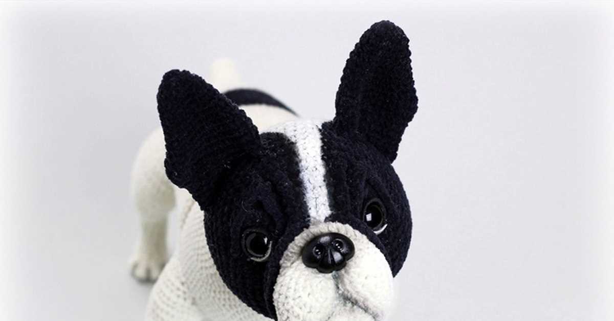 French bulldog knitting pattern free