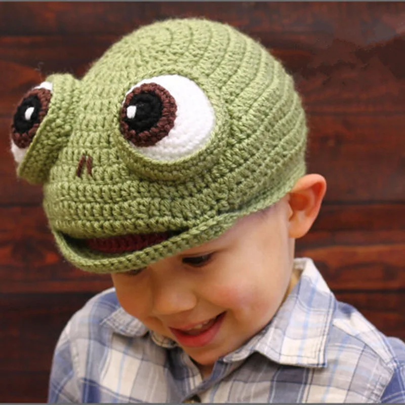 Frog knit hat pattern