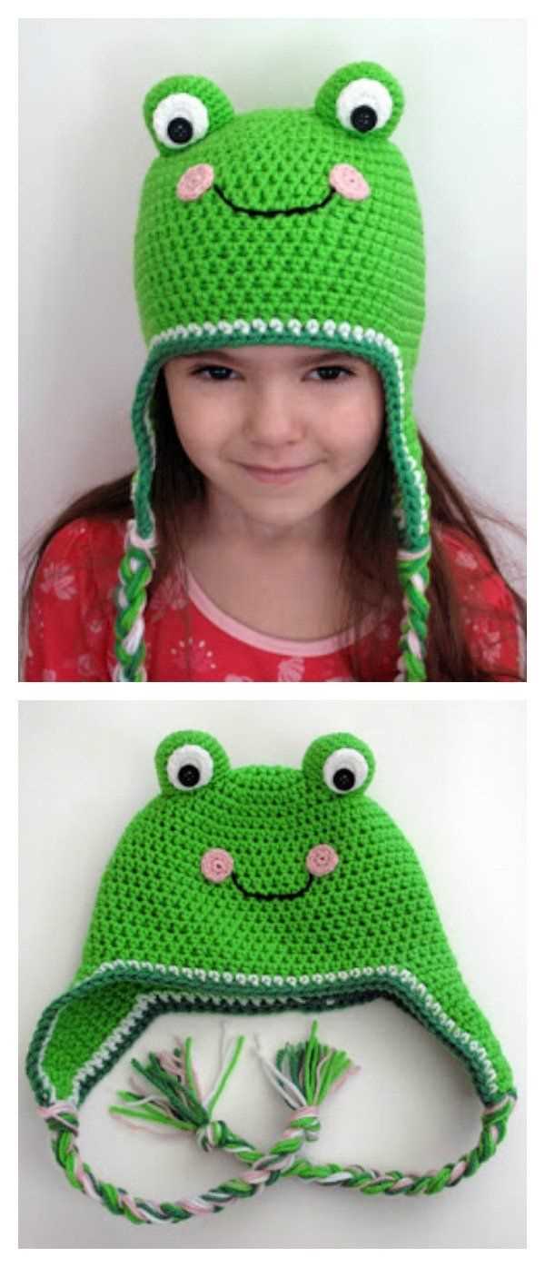 Frog knit hat pattern