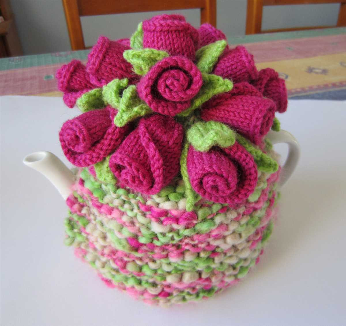 Funky tea cosy knitting patterns