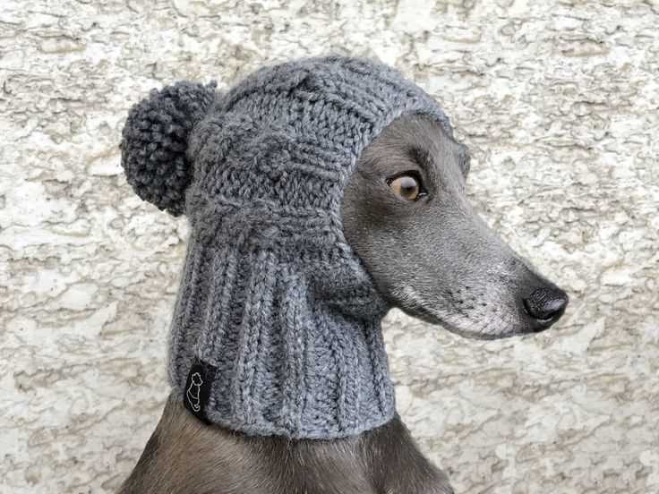 Greyhound snood knitting pattern