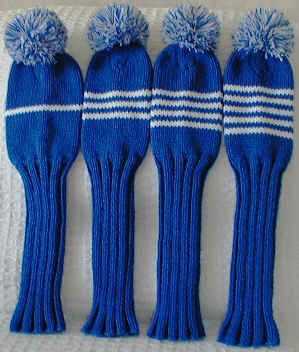 Hand knit free knitting patterns for golf club head covers