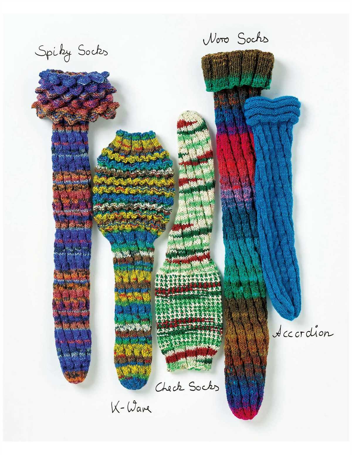 Hand knit socks pattern