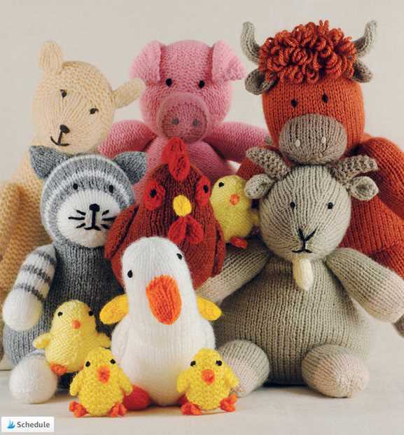 Hand knitted toys patterns free