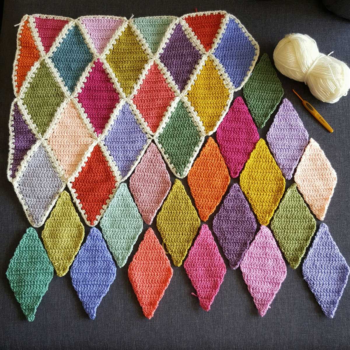 Harlequin knitting pattern