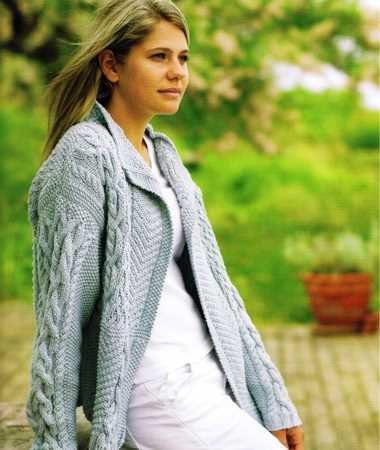 Harper jacket knitting pattern