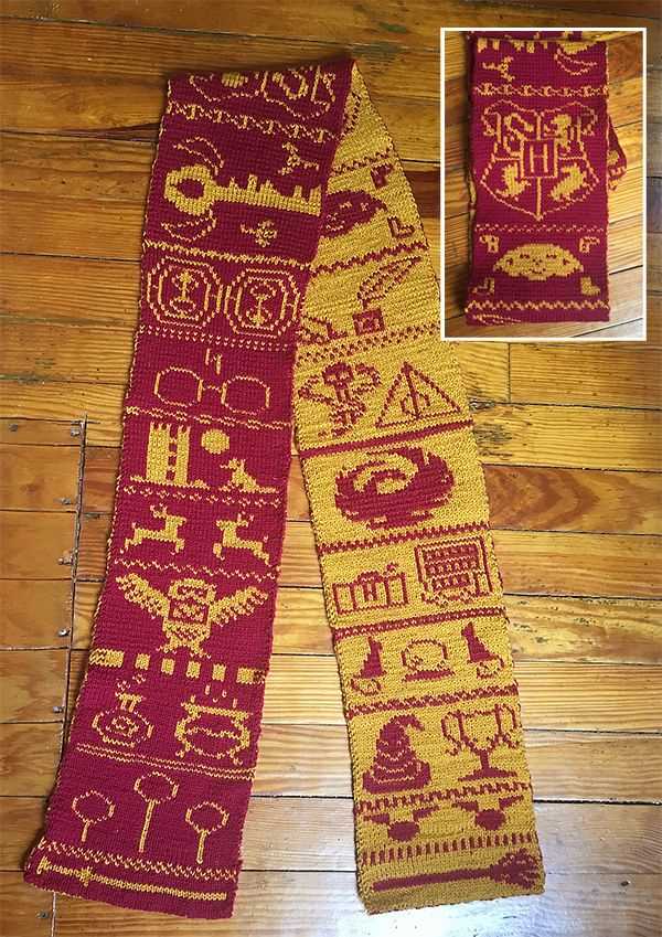 Harry potter bookmark knitting pattern