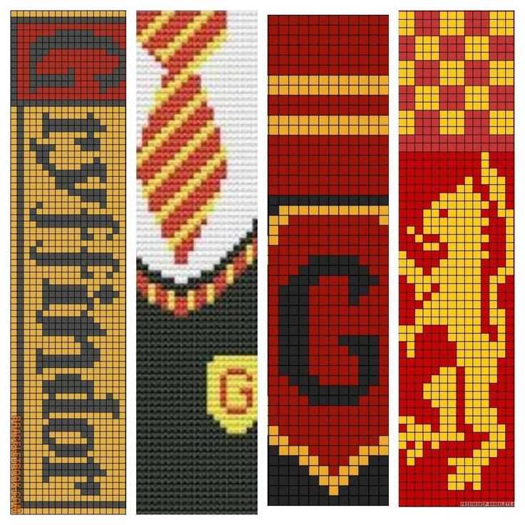 Harry potter bookmark knitting pattern