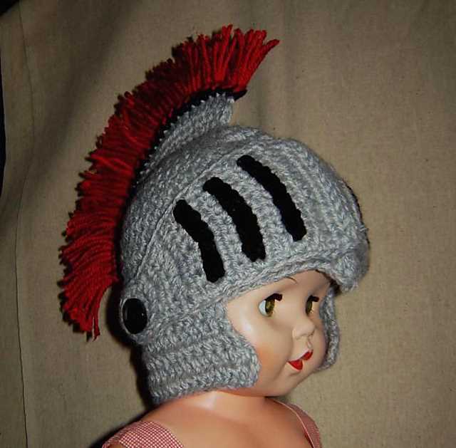 Helmet knitting pattern