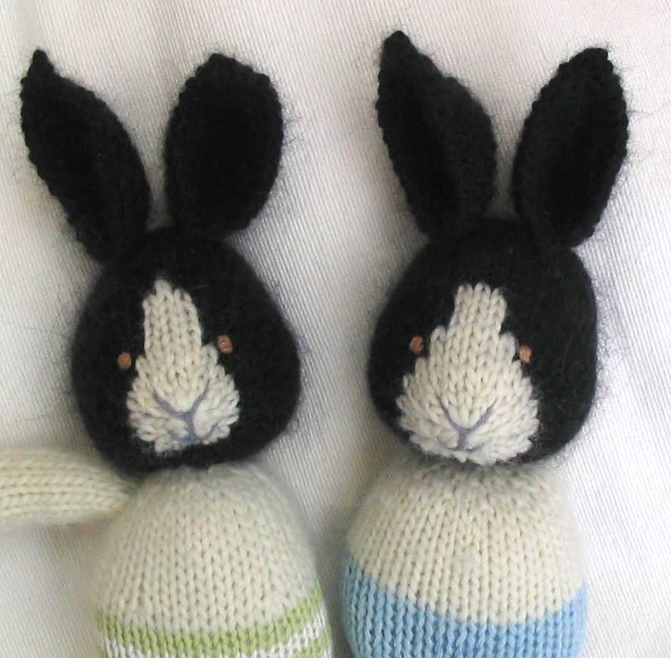 Henry's bunny knitting pattern