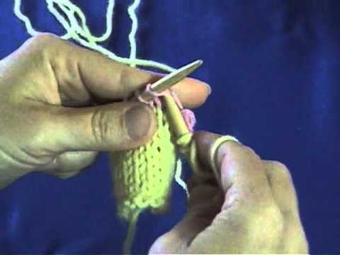 How to change colors in knitting pattern