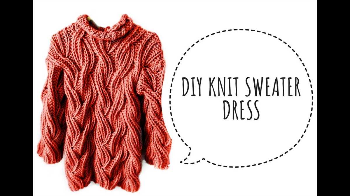 How to knit sweater pattern