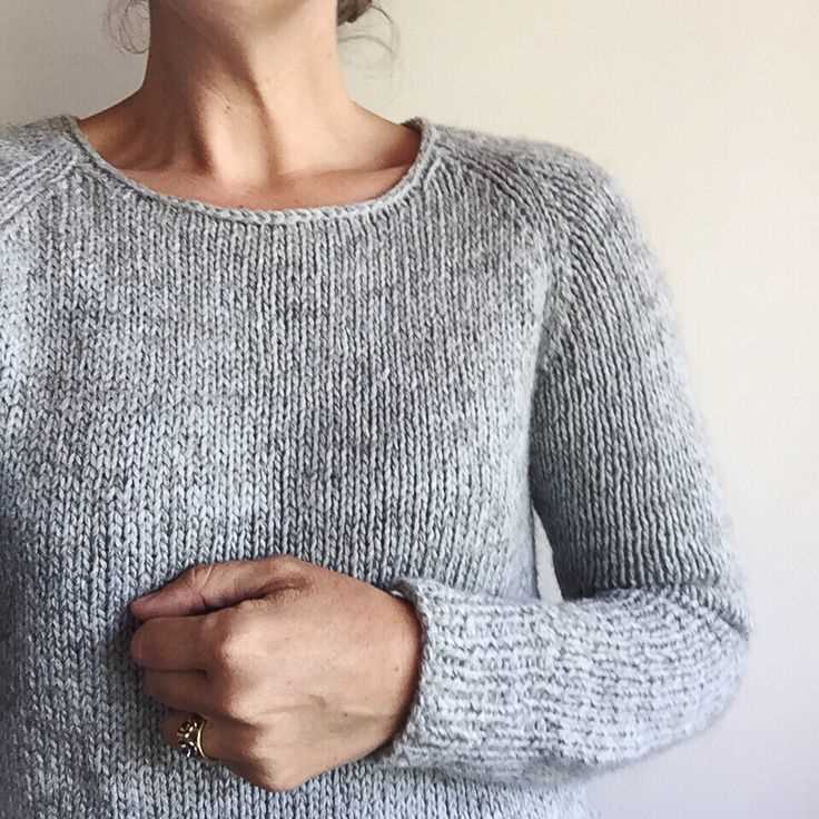 How to knit sweater pattern