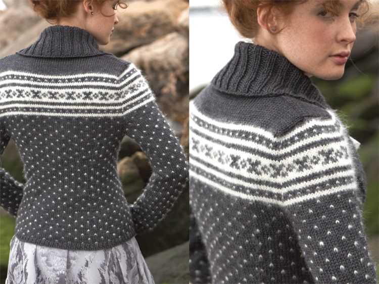 How to design a knitting pattern for sweaters