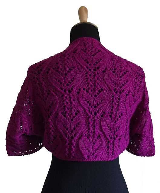 How to knit a shrug free pattern