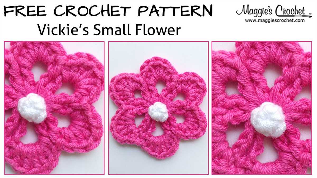 How to knit flowers free pattern