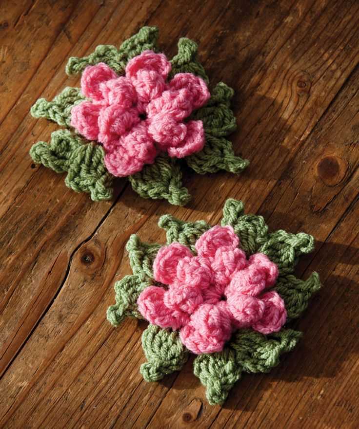 How to knit flowers free pattern