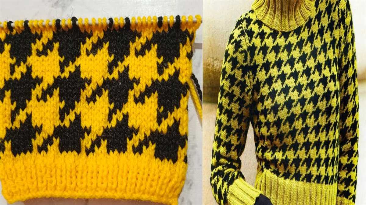 Hufflepuff sweater knitting pattern