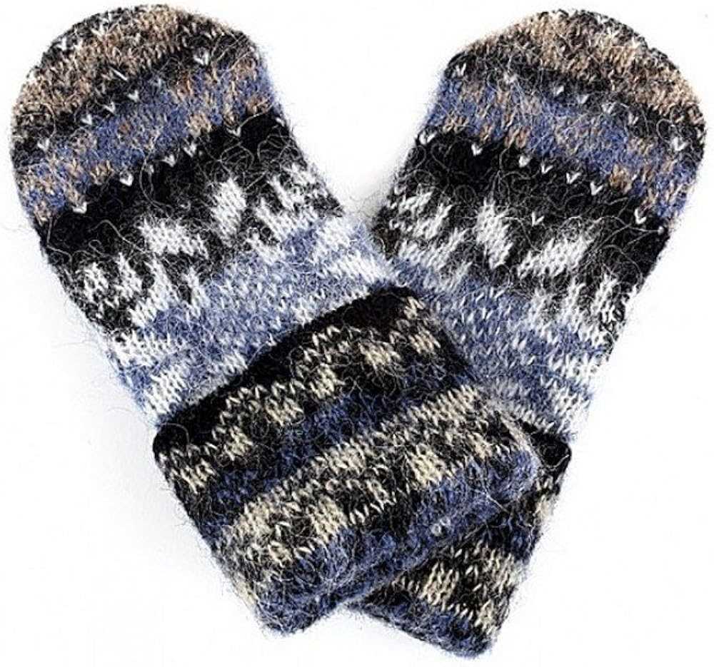 Icelandic mittens knitting pattern