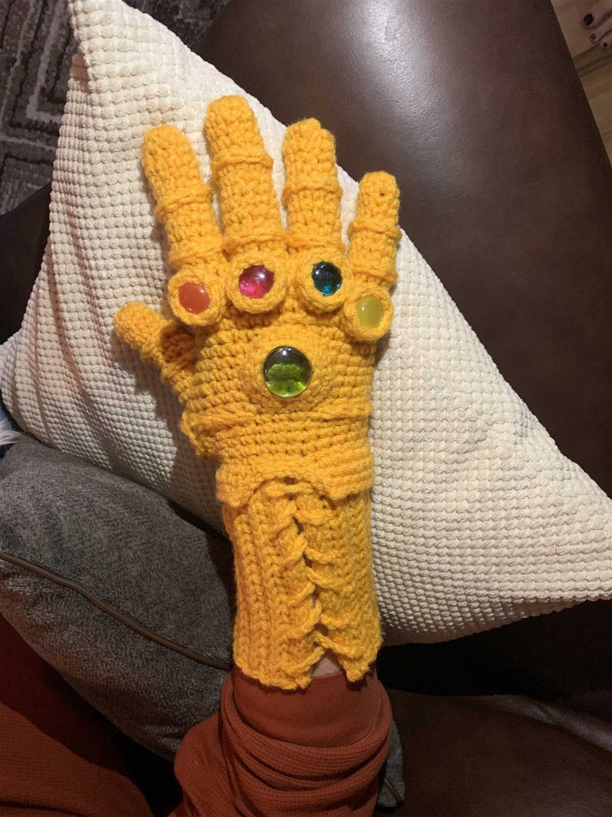 Infinity gauntlet knitting pattern free