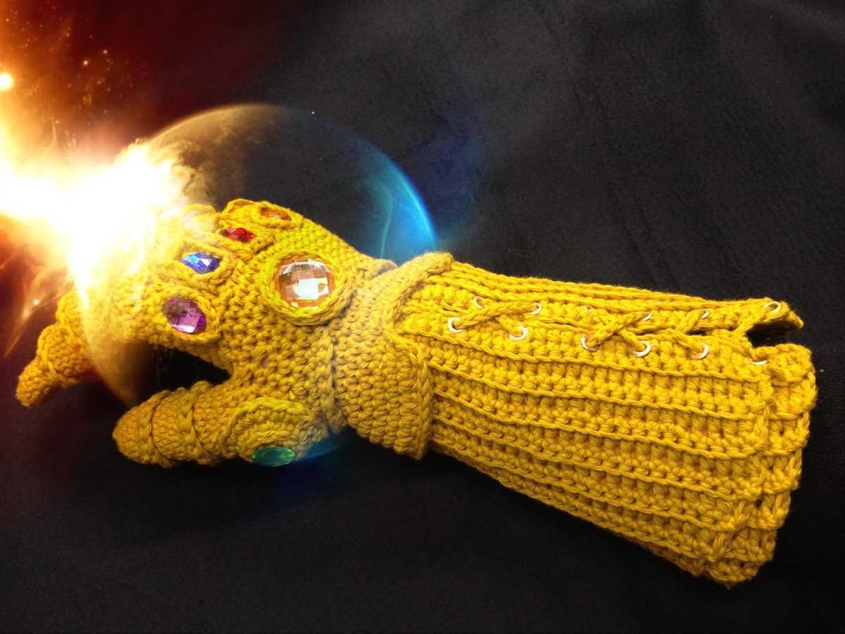 Infinity gauntlet knitting pattern free