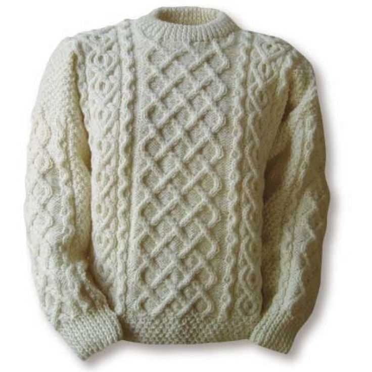 Irish fisherman sweater knitting pattern