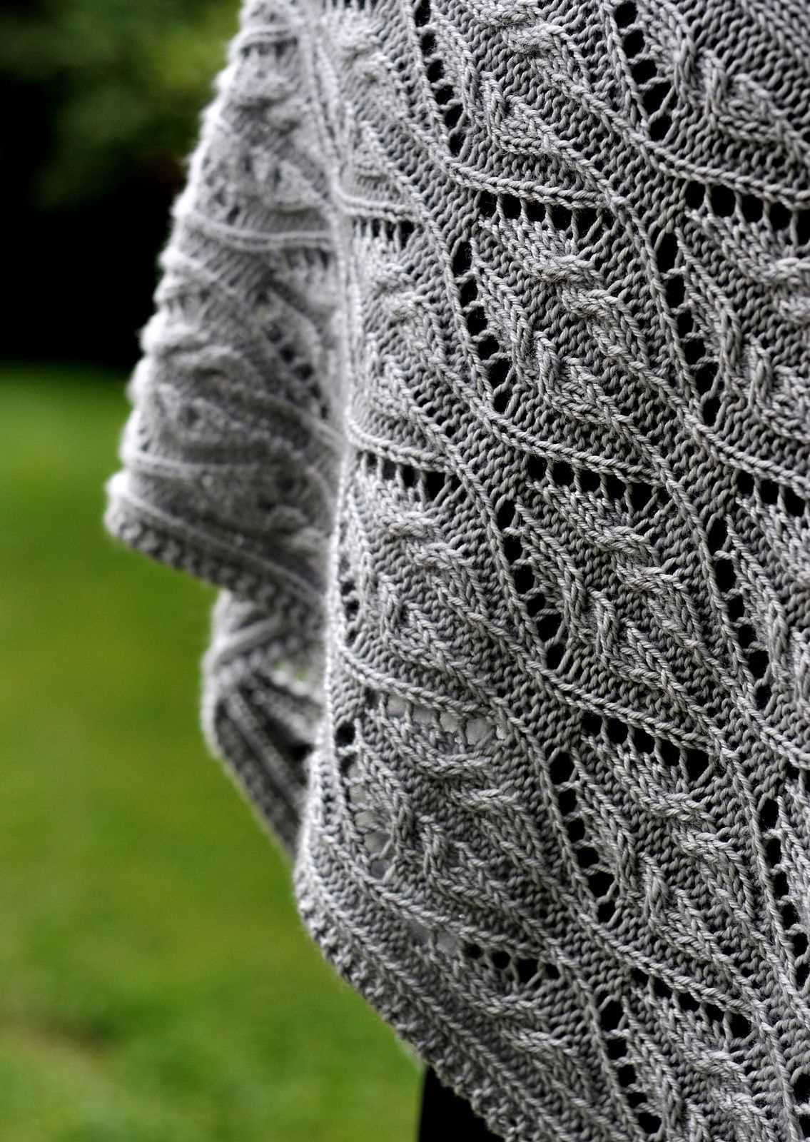 Ivy lace knitting pattern