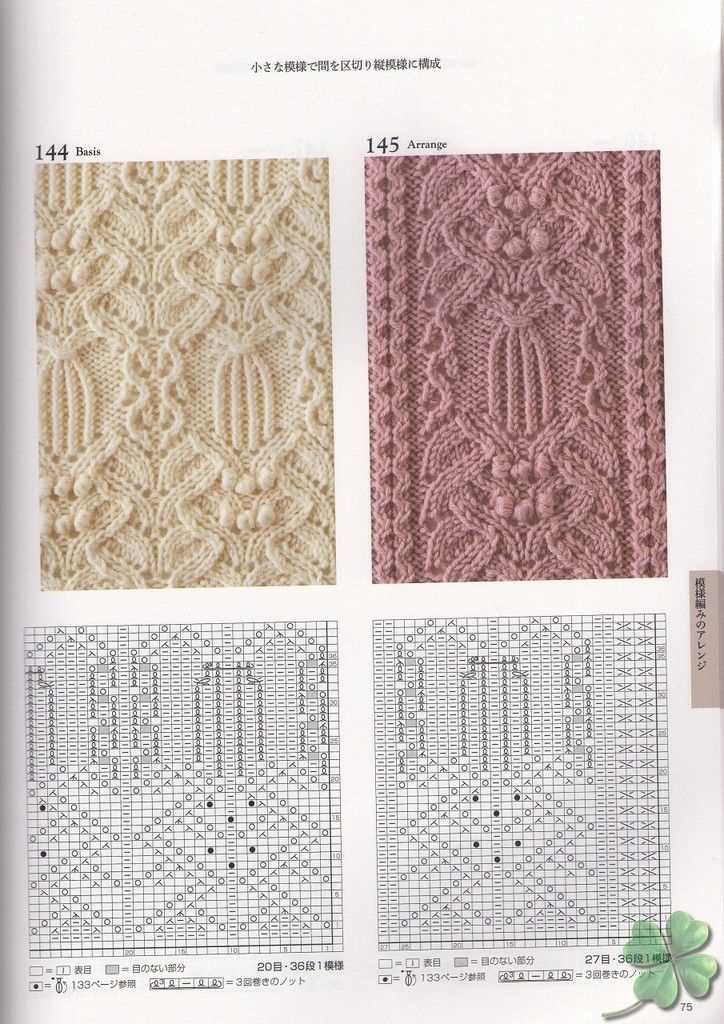 Japanese knitting patterns