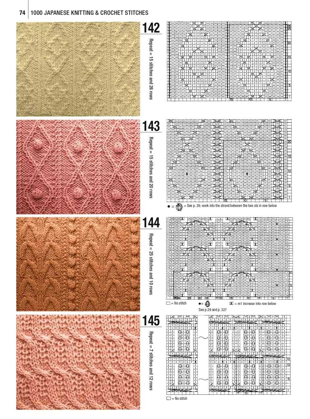 Japanese knitting patterns
