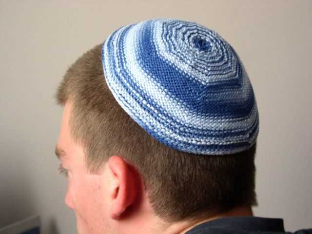 Kippah knitting pattern