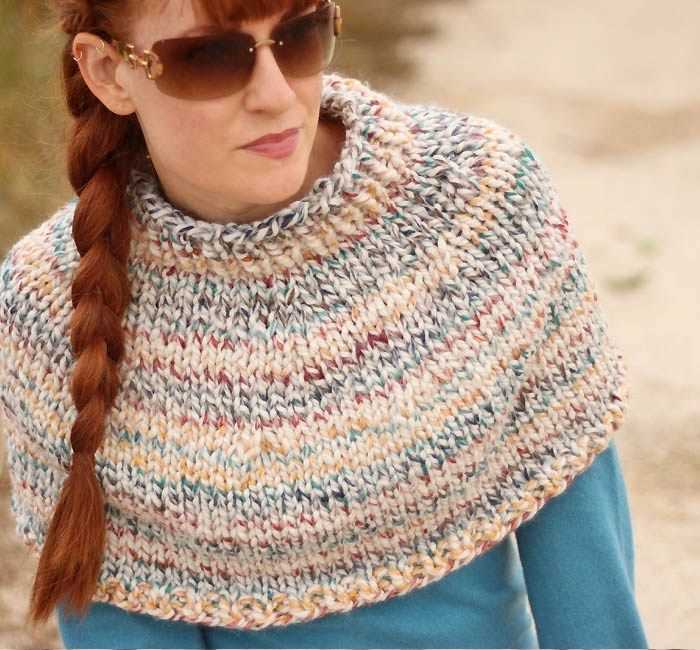 Knit cape pattern free