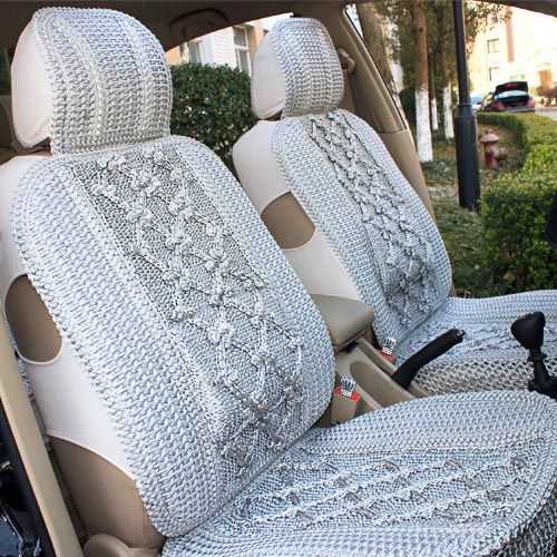 Knit car seat cover pattern