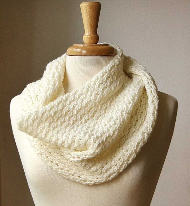 Knit circle scarf patterns