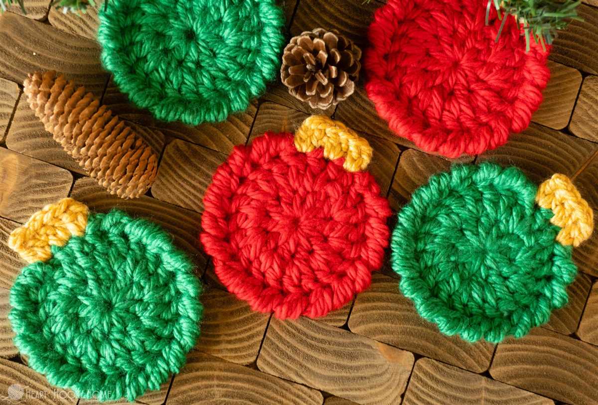 Knit coasters pattern free