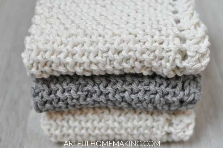 Knit dishrag pattern