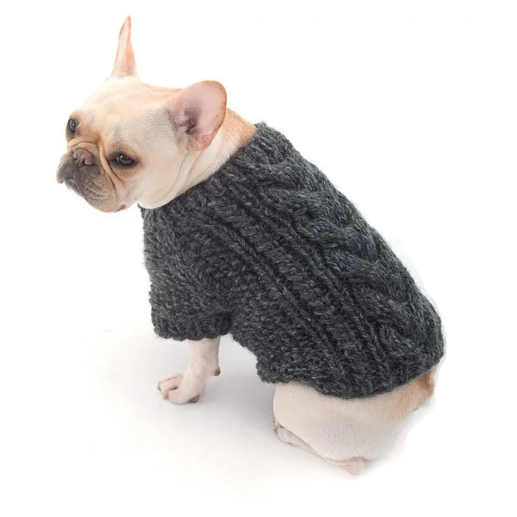 Knit dog jacket pattern