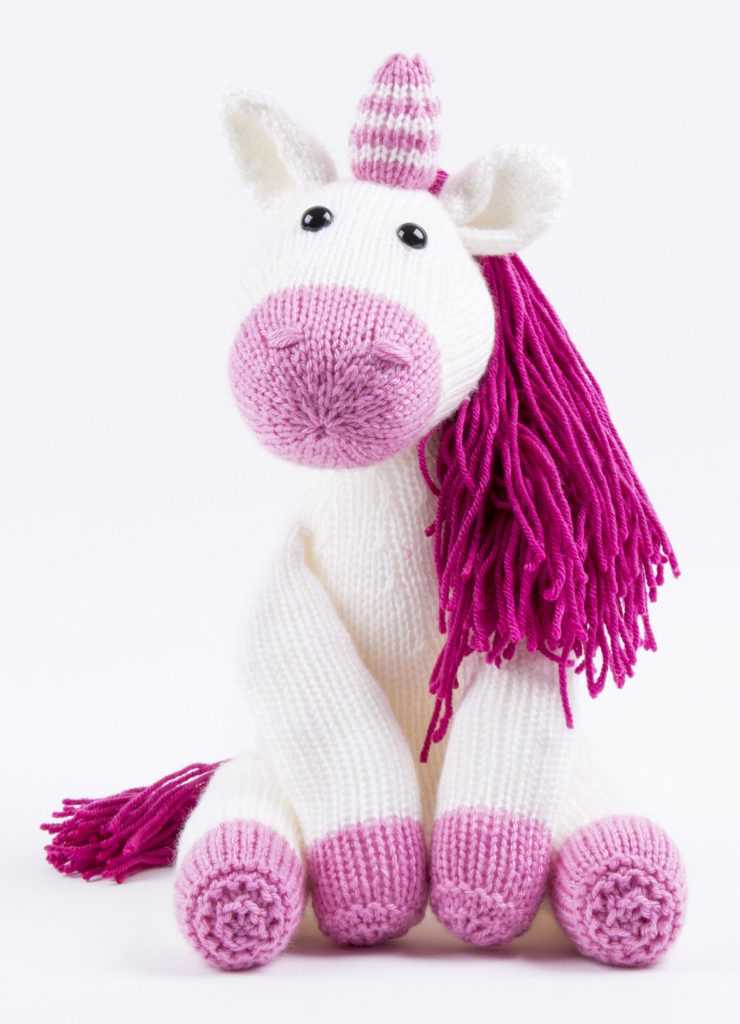 Knit free unicorn knitting pattern