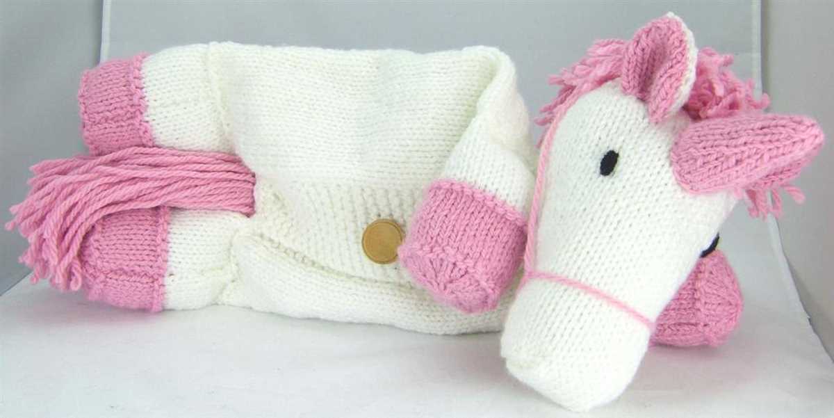 Knit free unicorn knitting pattern